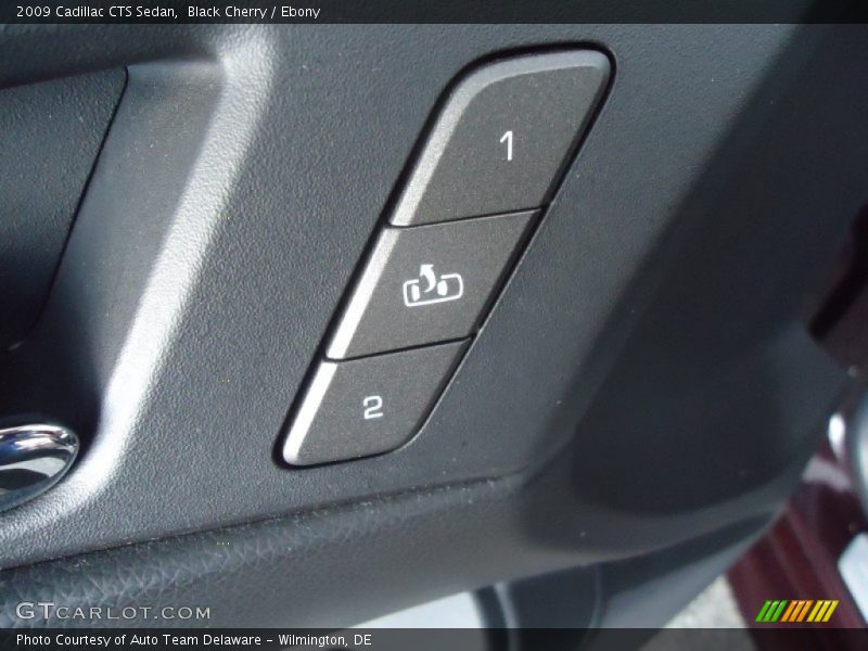 Black Cherry / Ebony 2009 Cadillac CTS Sedan