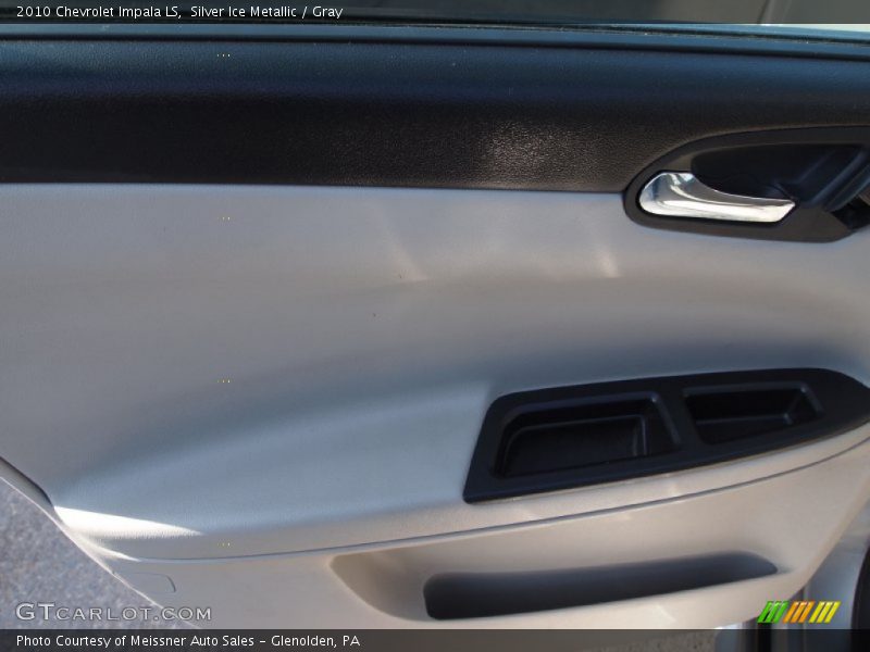 Silver Ice Metallic / Gray 2010 Chevrolet Impala LS