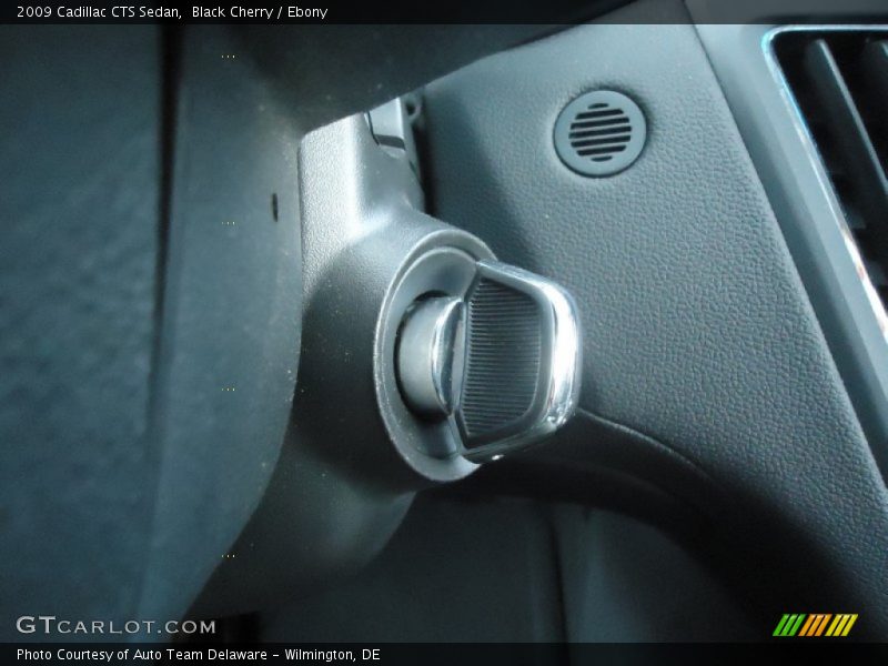 Black Cherry / Ebony 2009 Cadillac CTS Sedan