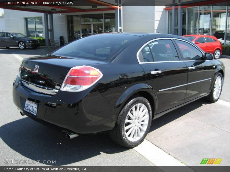 Black Onyx / Gray 2007 Saturn Aura XR