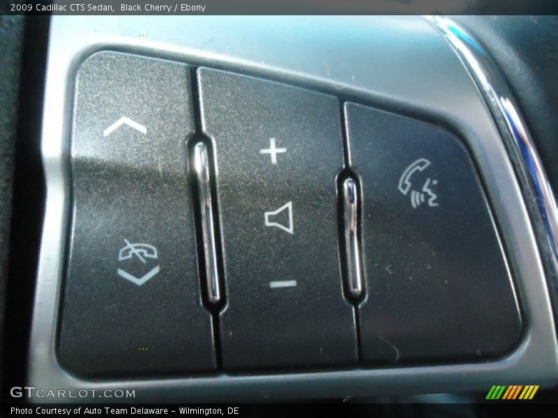Black Cherry / Ebony 2009 Cadillac CTS Sedan