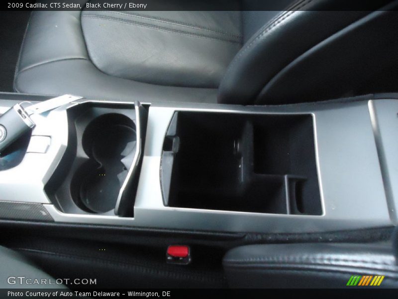 Black Cherry / Ebony 2009 Cadillac CTS Sedan