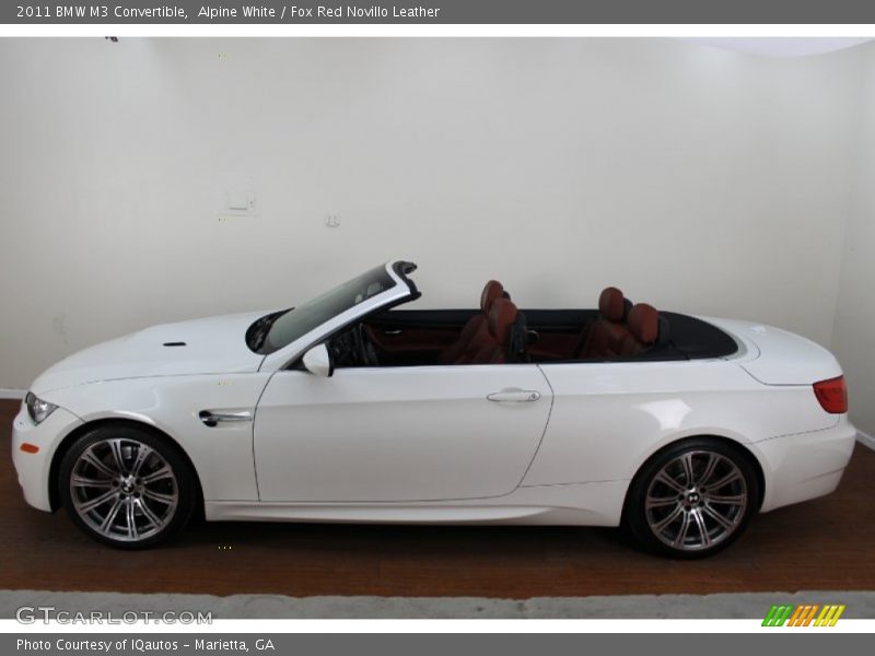  2011 M3 Convertible Alpine White