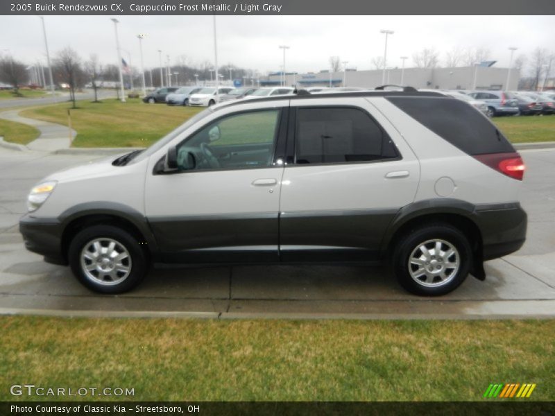 Cappuccino Frost Metallic / Light Gray 2005 Buick Rendezvous CX