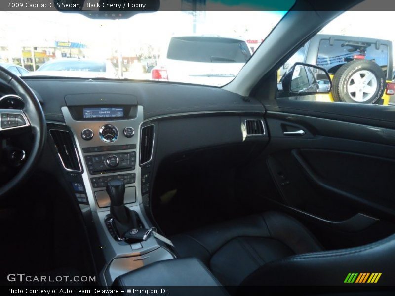 Black Cherry / Ebony 2009 Cadillac CTS Sedan