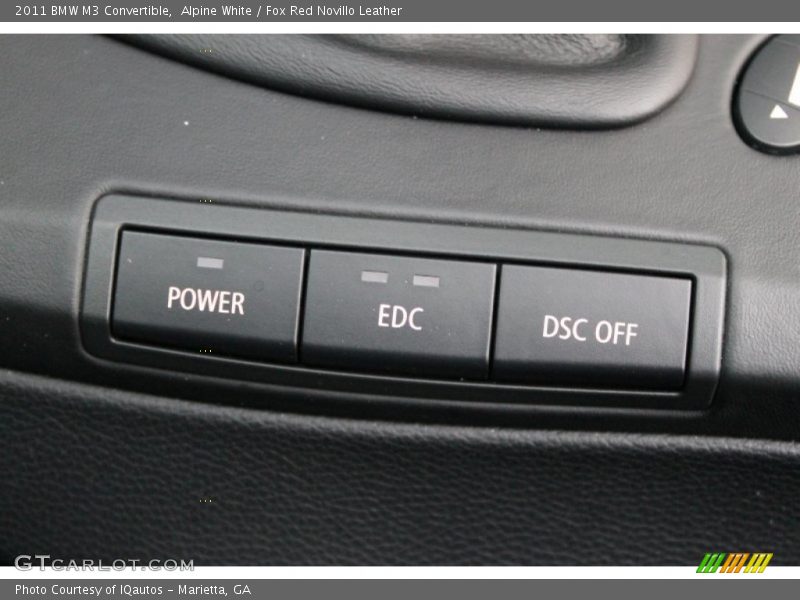 Controls of 2011 M3 Convertible