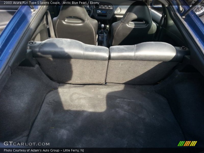 Arctic Blue Pearl / Ebony 2003 Acura RSX Type S Sports Coupe