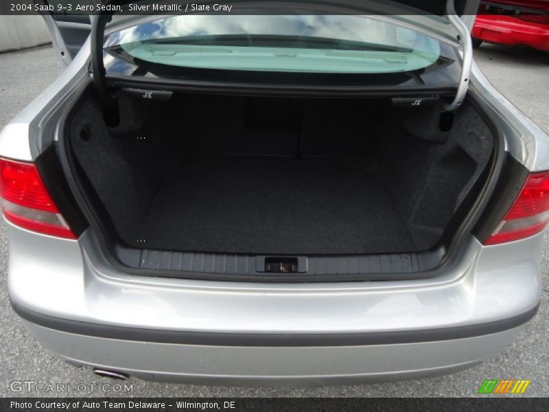 Silver Metallic / Slate Gray 2004 Saab 9-3 Aero Sedan