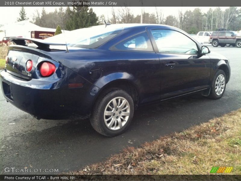 Imperial Blue Metallic / Gray 2010 Chevrolet Cobalt XFE Coupe