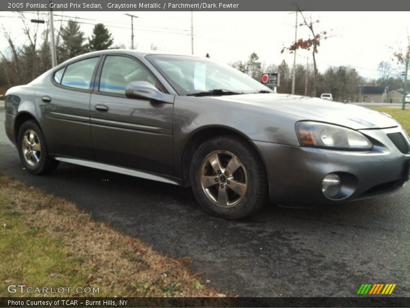 Graystone Metallic / Parchment/Dark Pewter 2005 Pontiac Grand Prix Sedan