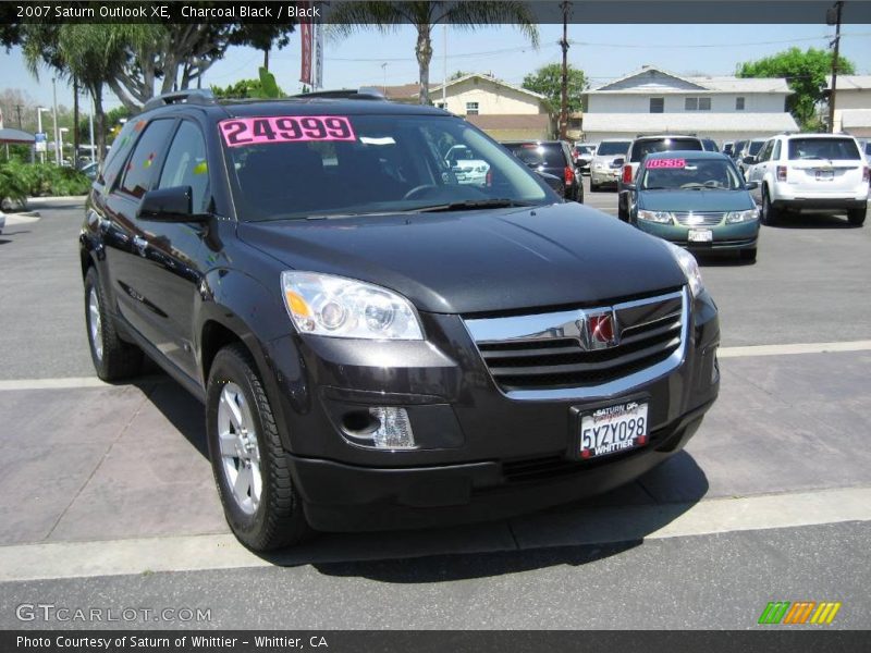 Charcoal Black / Black 2007 Saturn Outlook XE