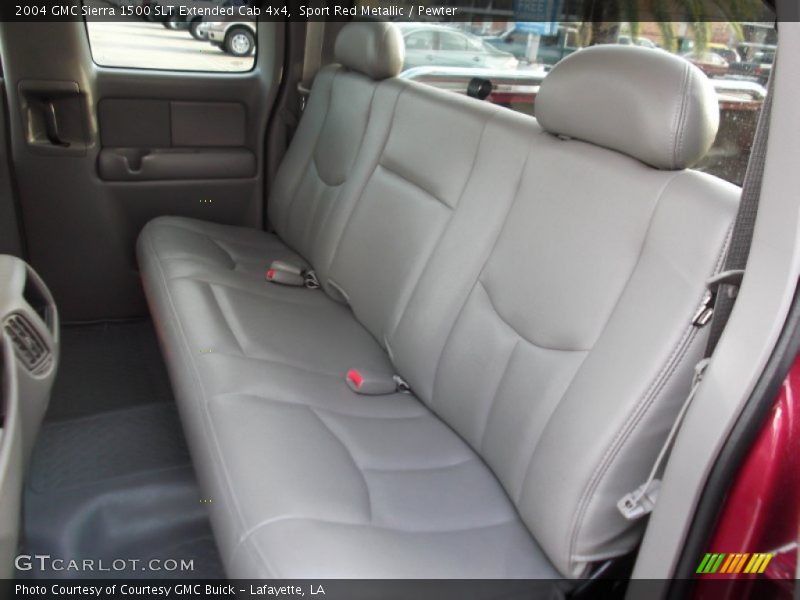 Sport Red Metallic / Pewter 2004 GMC Sierra 1500 SLT Extended Cab 4x4