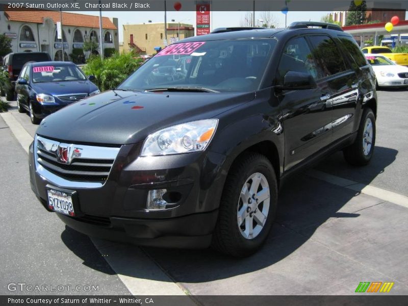 Charcoal Black / Black 2007 Saturn Outlook XE