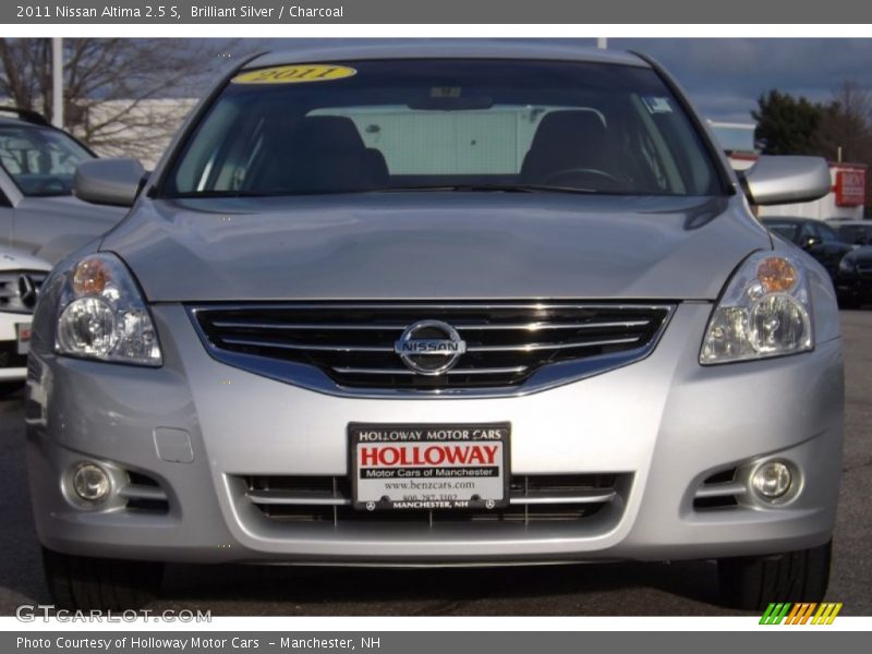 Brilliant Silver / Charcoal 2011 Nissan Altima 2.5 S