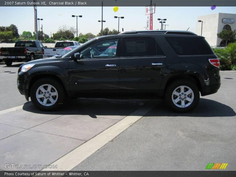 Charcoal Black / Black 2007 Saturn Outlook XE
