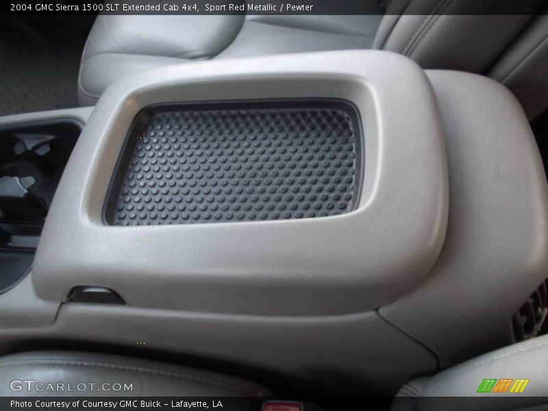 Sport Red Metallic / Pewter 2004 GMC Sierra 1500 SLT Extended Cab 4x4