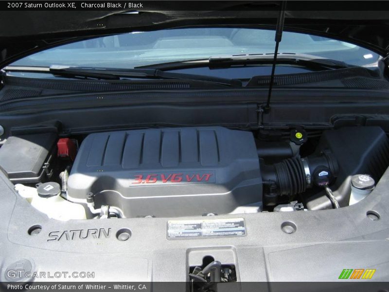 Charcoal Black / Black 2007 Saturn Outlook XE
