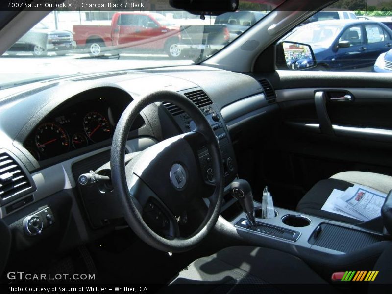 Charcoal Black / Black 2007 Saturn Outlook XE
