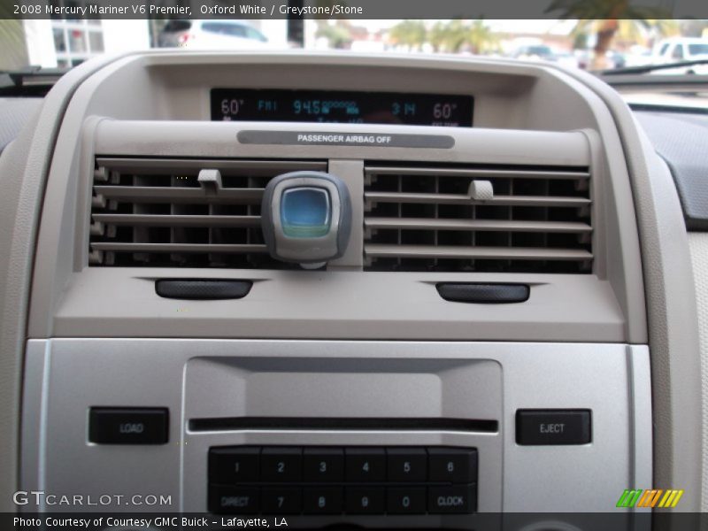 Oxford White / Greystone/Stone 2008 Mercury Mariner V6 Premier