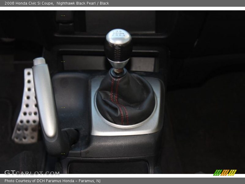Nighthawk Black Pearl / Black 2008 Honda Civic Si Coupe