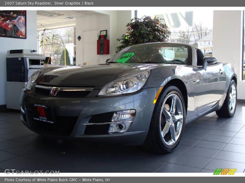 Silver Graphite / Black 2007 Saturn Sky Roadster