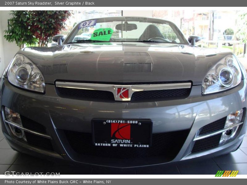 Silver Graphite / Black 2007 Saturn Sky Roadster
