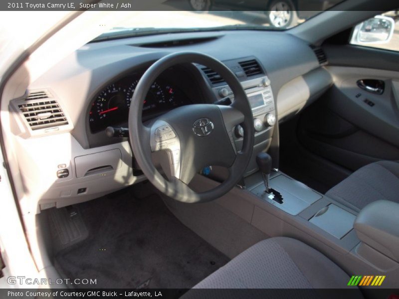Super White / Ash 2011 Toyota Camry LE