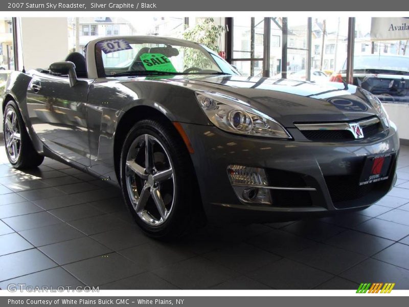 Silver Graphite / Black 2007 Saturn Sky Roadster