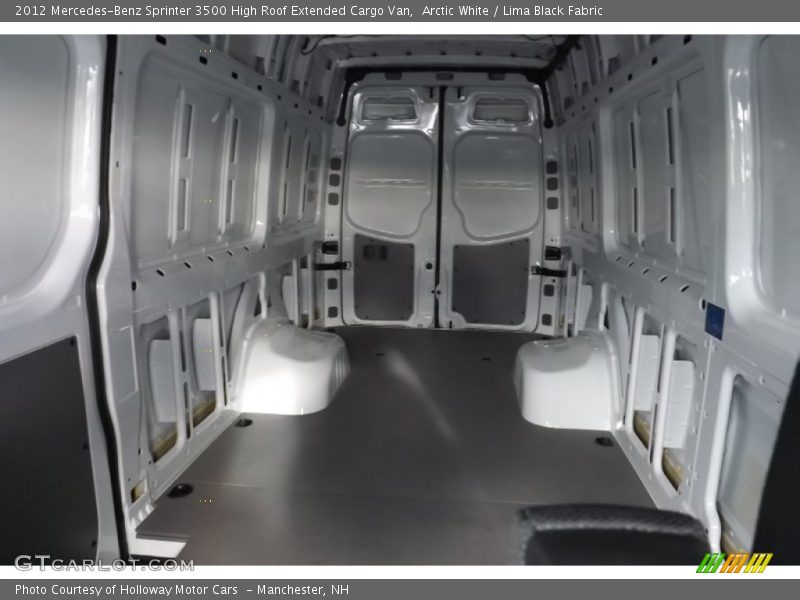 Arctic White / Lima Black Fabric 2012 Mercedes-Benz Sprinter 3500 High Roof Extended Cargo Van