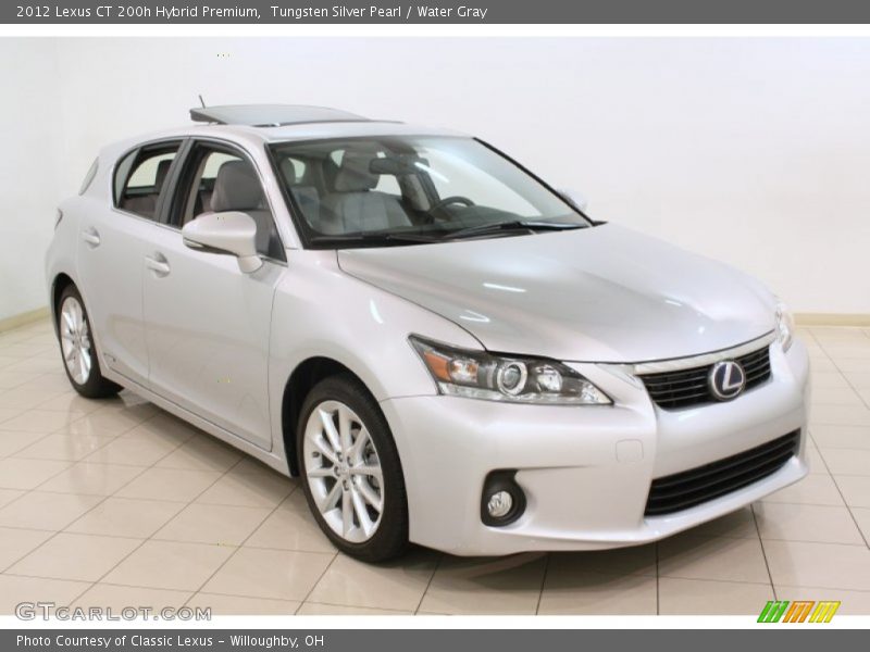 Front 3/4 View of 2012 CT 200h Hybrid Premium