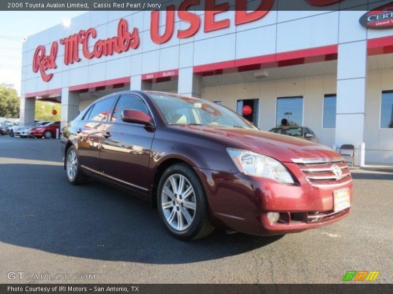 Cassis Red Pearl / Ivory 2006 Toyota Avalon Limited