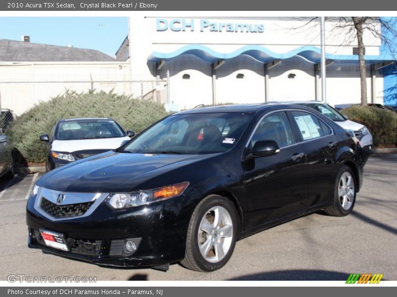 Crystal Black Pearl / Ebony 2010 Acura TSX Sedan
