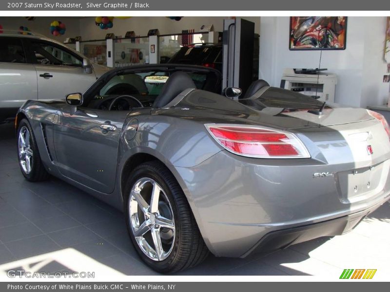Silver Graphite / Black 2007 Saturn Sky Roadster