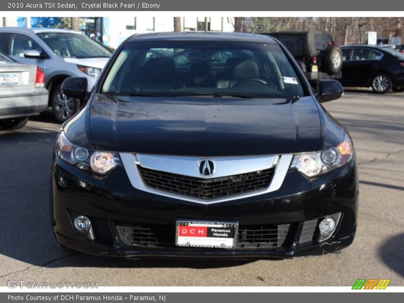Crystal Black Pearl / Ebony 2010 Acura TSX Sedan