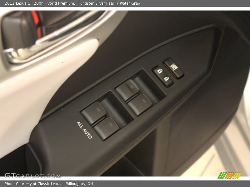 Controls of 2012 CT 200h Hybrid Premium