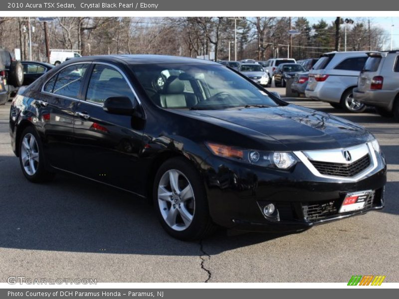 Crystal Black Pearl / Ebony 2010 Acura TSX Sedan