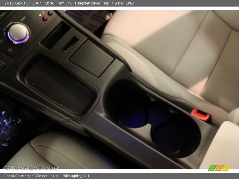 Tungsten Silver Pearl / Water Gray 2012 Lexus CT 200h Hybrid Premium