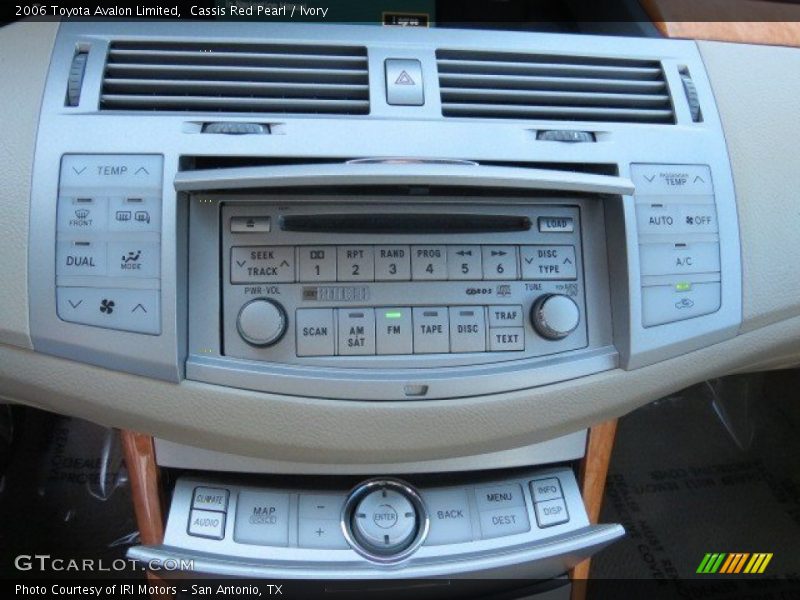 Cassis Red Pearl / Ivory 2006 Toyota Avalon Limited