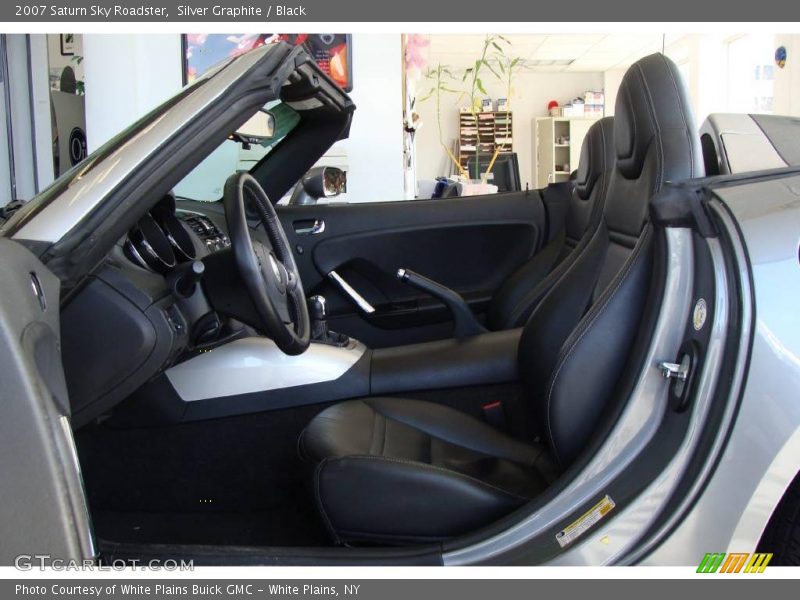 Silver Graphite / Black 2007 Saturn Sky Roadster