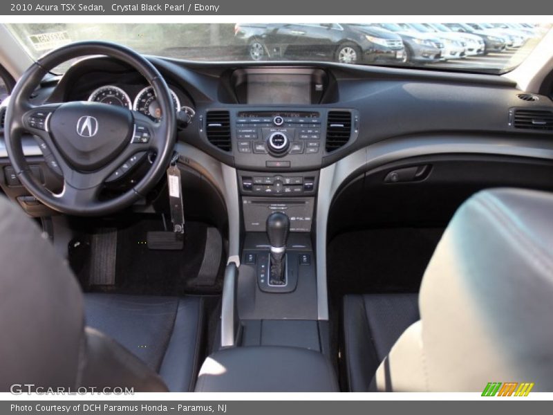 Crystal Black Pearl / Ebony 2010 Acura TSX Sedan