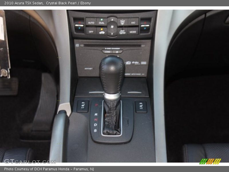 Crystal Black Pearl / Ebony 2010 Acura TSX Sedan