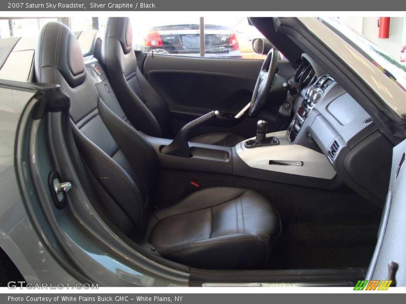 Silver Graphite / Black 2007 Saturn Sky Roadster