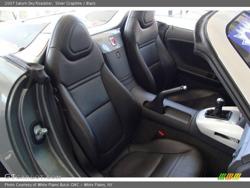 Silver Graphite / Black 2007 Saturn Sky Roadster