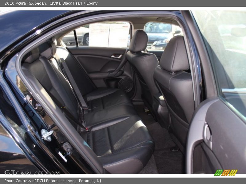 Crystal Black Pearl / Ebony 2010 Acura TSX Sedan