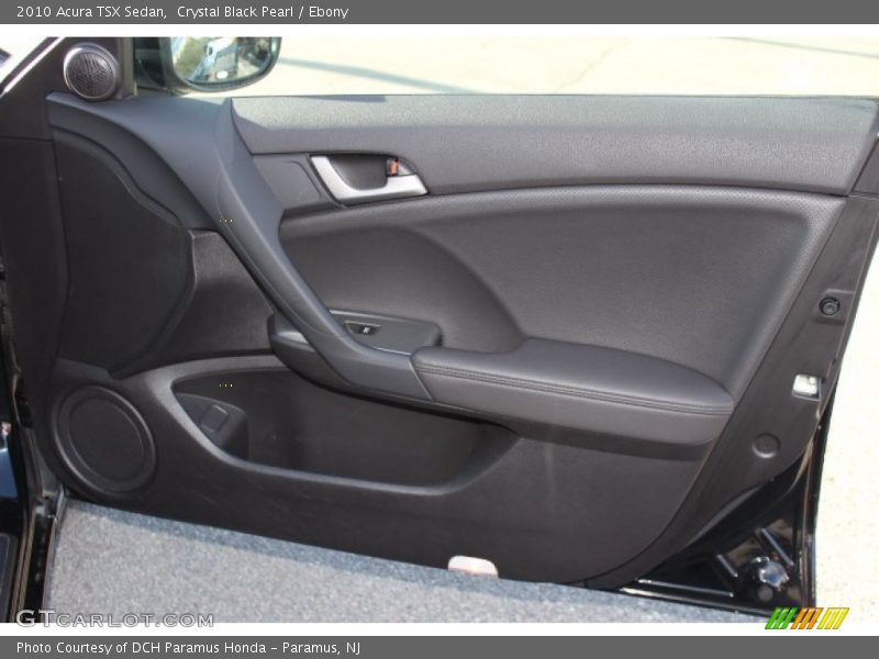 Crystal Black Pearl / Ebony 2010 Acura TSX Sedan