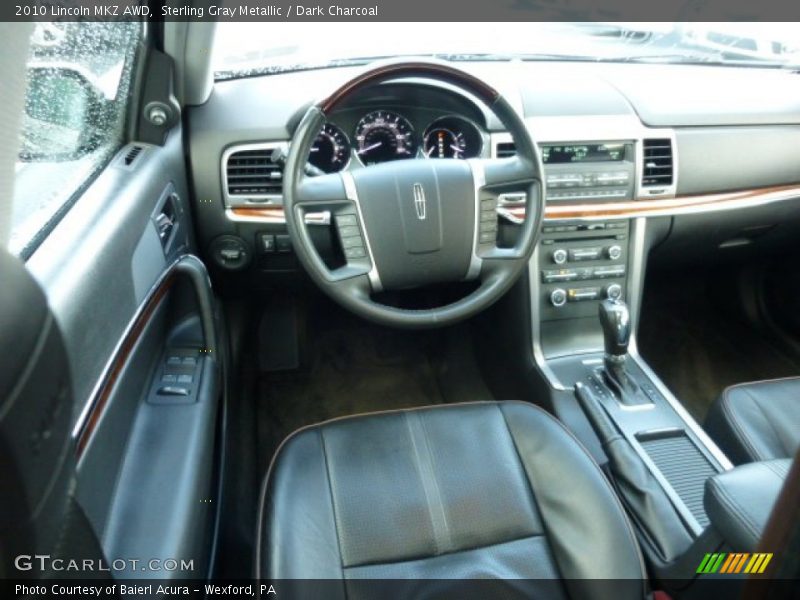 Sterling Gray Metallic / Dark Charcoal 2010 Lincoln MKZ AWD