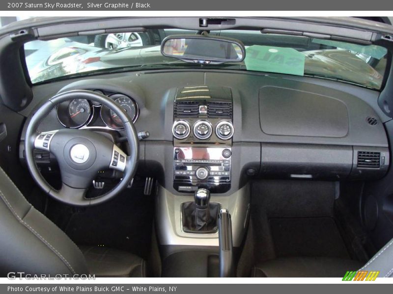 Silver Graphite / Black 2007 Saturn Sky Roadster