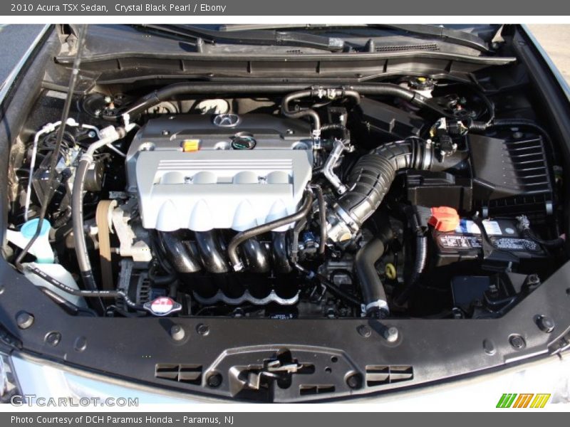 Crystal Black Pearl / Ebony 2010 Acura TSX Sedan