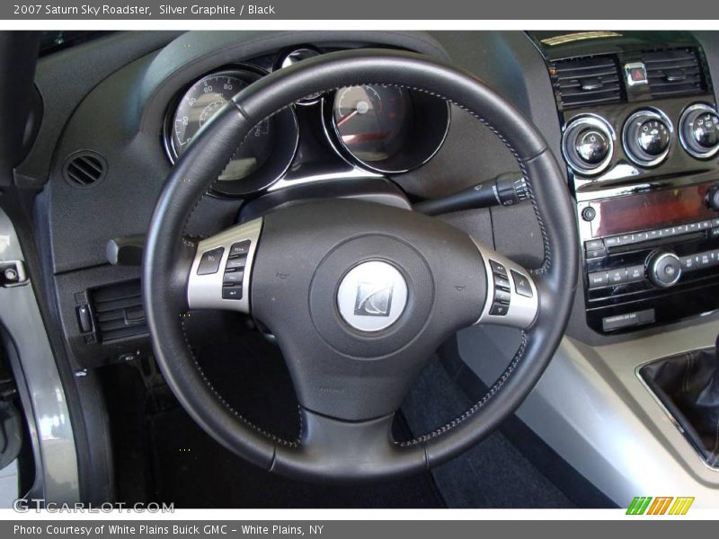 Silver Graphite / Black 2007 Saturn Sky Roadster