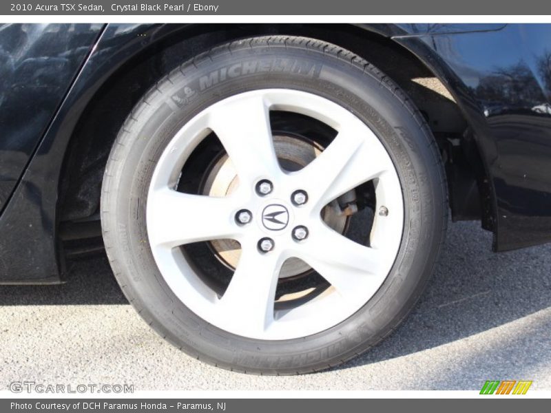 Crystal Black Pearl / Ebony 2010 Acura TSX Sedan